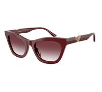 Emporio Armani Mujer Emporio Armani EA4259U 63238H Gafas de sol Acetato Rojo Violeta Cat Eye Normal Sombreado