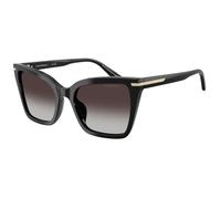 Emporio Armani Mujer Emporio Armani EA4273BU 50178G Gafas de sol Acetato Negro Gris Cuadrada Normal Matizado