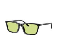 Emporio Armani Mujer Sunglass EA4239U - Color del Marco: Negro Brillante, Color de la Lente: Verde