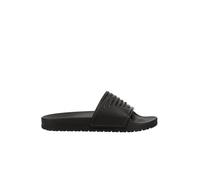Emporio Armani Beachwear Unisex Slip-on Chanclas blanco y negro 41
