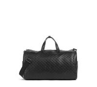Emporio Armani New Minorca Bolsa de fin de semana negro, cuero, 50 x 28 x 23cm