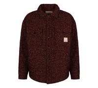 Emporio Armani - New York Capsule Collection Chaqueta Blusón en Mezcla de Lana Bouclé - Jackets - Hombre - Rojo - M -