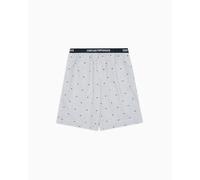 EMPORIO ARMANI Nightwear Bermuda Pantalón de Pijama, Blue Fancy, M para Hombre