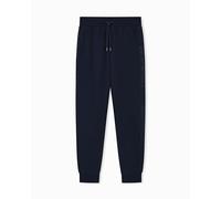 Emporio Armani Pantalones básicos de Rizo con puños para Hombre, Azul, L