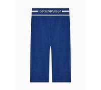 EMPORIO ARMANI Pantalones de algodón para Mujer, Color Azul, Talla S