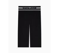 EMPORIO ARMANI Pantalones de algodón para Mujer, Color Negro, Talla M