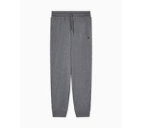 EMPORIO ARMANI Pantalones de Rizo con puños para Hombre, Color Gris, Talla M