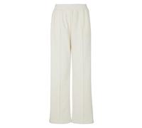 Emporio Armani Pantalones icónicos de Rizo de Ajuste Holgado para Mujer, Color Blanco, Talla S, Blanco, S