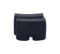 Emporio Armani Paquete de 2 Calzoncillos elásticos con Logotipo Allover para Hombre, Azul, Talla L, Azul, L