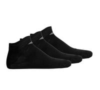 Emporio Armani Paquete de 3 Calcetines Casuales de algodón para Hombre, Color Negro, Talla S/M, Negro/Negro/Negro, S-M