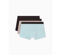Emporio Armani Shiny Logoband Pack 3-Pack Trunk Bañadores Ajustados para Hombre, marrón, XL
