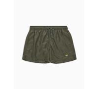 EMPORIO ARMANI Parche Bordado para Hombre, Color Gris, Talla XL, Hiedra trepadora, XL
