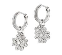 Emporio Armani Pendientes de plata de ley para mujer, EG3608040, talla única, Plata de ley, Sin piedra preciosa