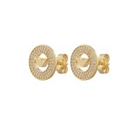 Emporio Armani Pendientes oro / transparente, Talla One Size