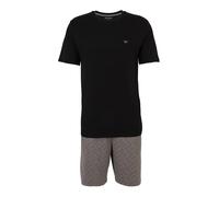 Emporio Armani Pijama corto taupe / negro S taupe / negro