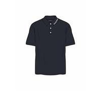 EMPORIO ARMANI Polo Bordado para Hombre, Color Azul, Talla L