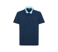 EMPORIO ARMANI Polo Logoband para Hombre, Color Azul, Talla S