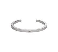 Emporio Armani Brazalete de hombre abierto de acero inoxidable, EGS3039040