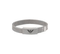 Emporio Armani Pulsera para hombre de malla de acero inoxidable, EGS3150040, Eine Grösse, Acero inoxidable, No es una piedra preciosa