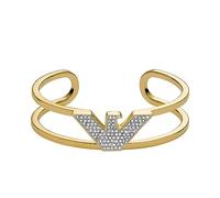Emporio Armani Pulsera de mujer de metal dorado, EGS3047710