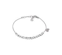 Emporio Armani Pulsera de plata de ley para mujer, EG3605040, talla única, Plata de ley, No es una piedra preciosa