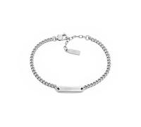 Emporio Armani Pulsera para hombre de acero inoxidable o de cuentas con cierre de langosta