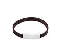 Emporio Armani Pulsera para hombre de acero inoxidable o de cuentas con cierre de langosta