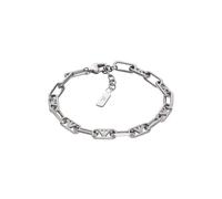 Emporio Armani Pulsera para hombre de acero inoxidable o de cuentas con cierre de langosta