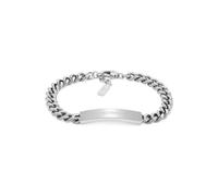 Emporio Armani Pulsera para Hombre en Tono Plateado, EGS3304040