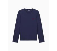 Emporio Armani Pure Cotton T-Shirt, Azul, L Hombre, Turquesa, L