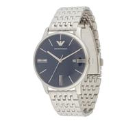Emporio Armani Reloj analógico azul oscuro / plata One Size azul oscuro / plata