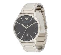 Emporio Armani Reloj analógico negro / plata One Size negro / plata