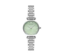 Emporio Armani Reloj para Mujer, 28mm Movimiento de Cuarzo a Dos Agujas con Correa de Acero o Piel