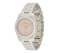 Emporio Armani Reloj de Señora, 32mm Movimiento de Cuarzo con Fecha a Tres Agujas y Correa de Acero Inoxidable