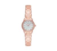 Emporio Armani Reloj de señora, 26mm Movimiento de Cuarzo a Dos Agujas con Correa de Acero o Piel
