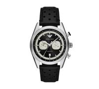 Emporio Armani Reloj Hombre, Cronógrafo Cuarzo y Caja de 42mm con Correa de Acero o Piel