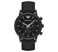 Emporio Armani Reloj analógico negro, Talla One Size
