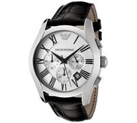Emporio armani reloj multiesfera para hombre de cuarzo con correa en n