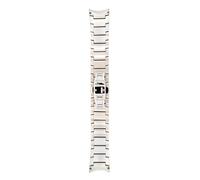 Emporio Armani Relojes de pulsera para hombre, 22 mm, plata de acero inoxidable, correa de repuesto original para AR2460