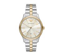 Emporio Armani Herr 41 mm tvåtonat rostfritt stål klocka, AR11735
