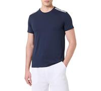 EMPORIO ARMANI Round-Neck T-Shirt Camiseta, Armani BLU, S para Hombre