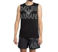 EMPORIO ARMANI Round-Neck T-Shirt Camiseta, Negro, L para Hombre