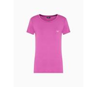 EMPORIO ARMANI S/Sleeve Crew Neck T-Shirt Camiseta, Bouganville, L para Mujer