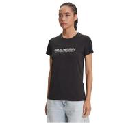 EMPORIO ARMANI S/Sleeve Crew Neck T-Shirt Camiseta, Negro, M para Mujer