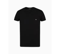 EMPORIO ARMANI S/Sleeve T-Shirt Camiseta, Negro, Hombre