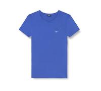EMPORIO ARMANI S/Sleeve V Neck T-Shirt Camiseta, Lapislazzuli, Mujer
