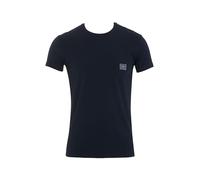 Emporio Armani Shiny Logoband T-Shirt Camiseta, Azul, XL para Hombre