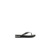 Emporio Armani Shoes, Flip Flop, Chanclas mujer, negro (black, tallas de calzado EU, Adulto, número, Media, 35), XVQS07XN11800002, Negro , 35 EU