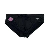 EMPORIO ARMANI Slip Bañador, Negro, L para Hombre