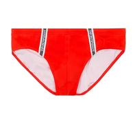 EMPORIO ARMANI Slip Bañador, Red.com, Large para Hombre
